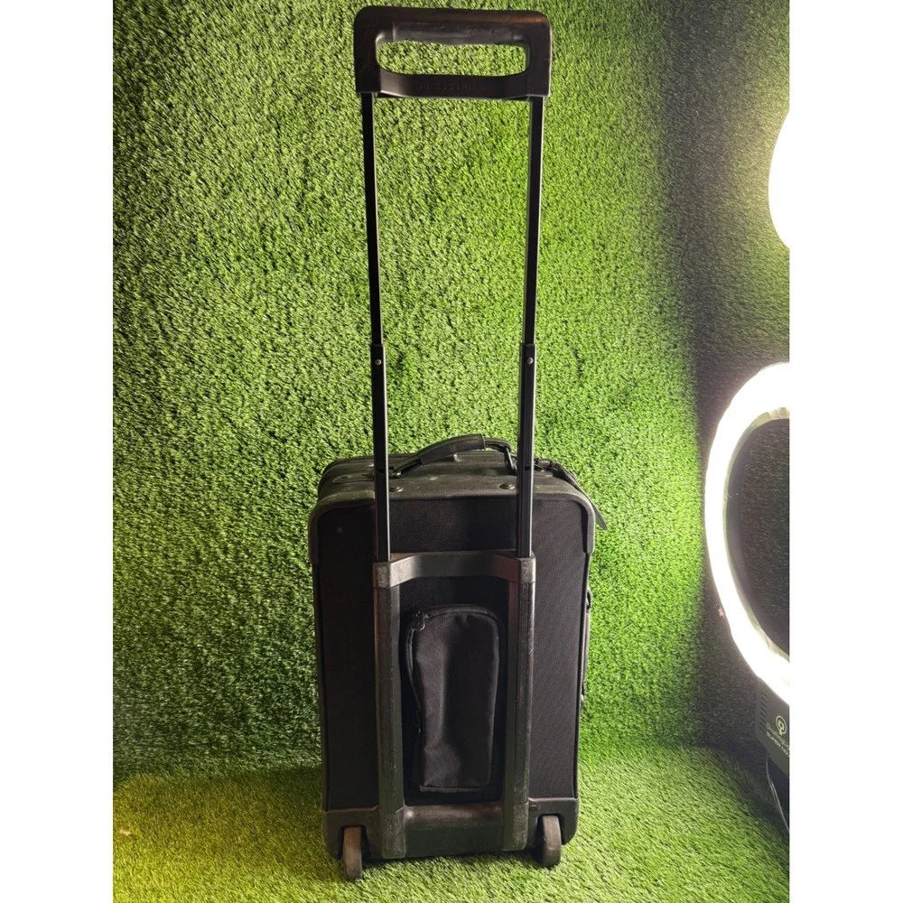 Briggs & Riley Black Ballistic Nylon Rolling Carry‎ On Luggage Outsider Handle